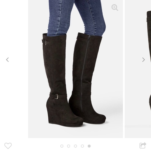 brekka covered wedge boot